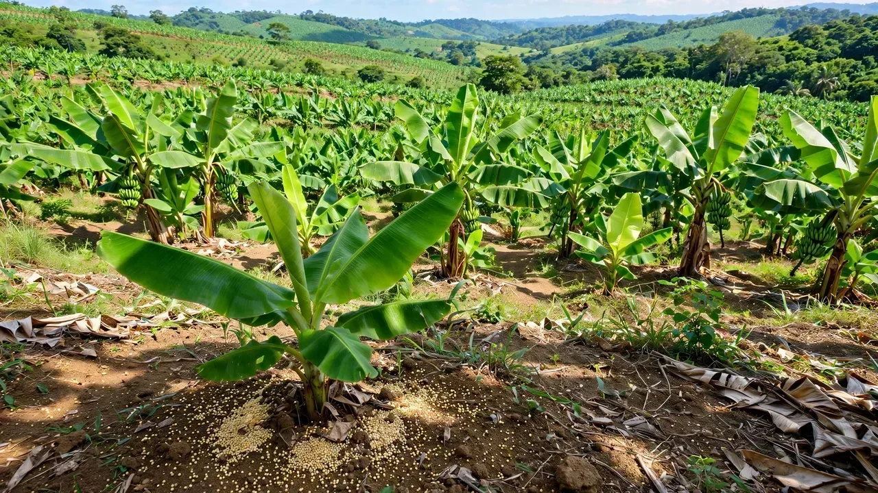 Banana Fertilizer Application: NPK Rates and Plant Nutrition