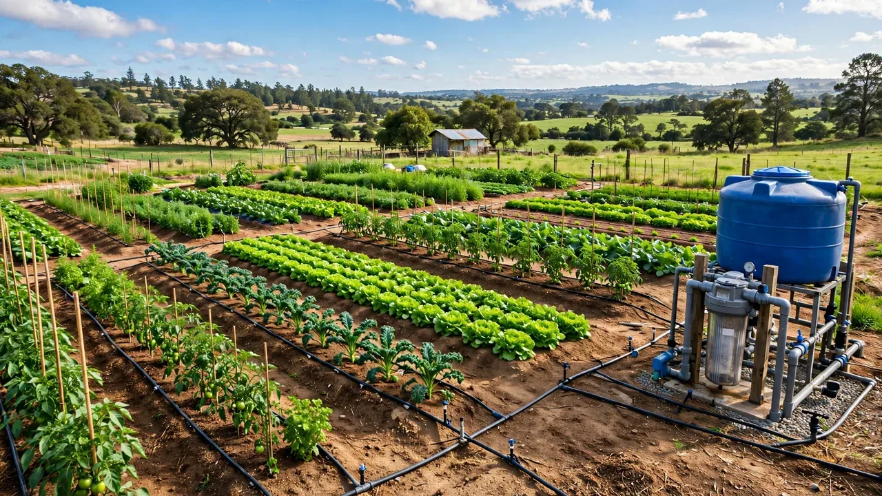 Drip Irrigation System Design Small Farms