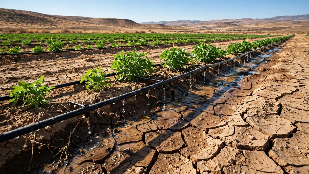 Drought Irrigation Scheduling Water Limited