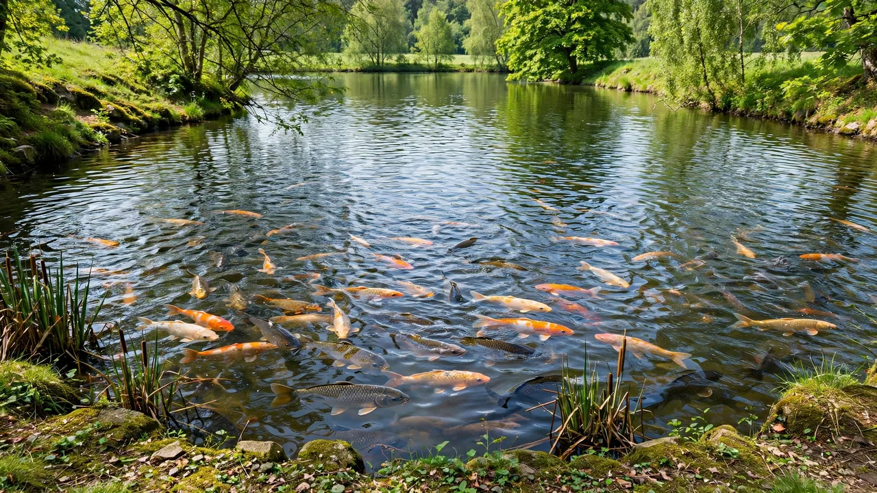 Fish Pond Stocking Density Species