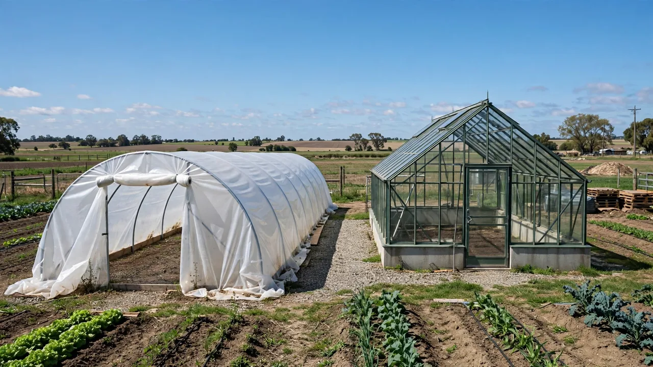 High Tunnel Vs Greenhouse Cost Comparison