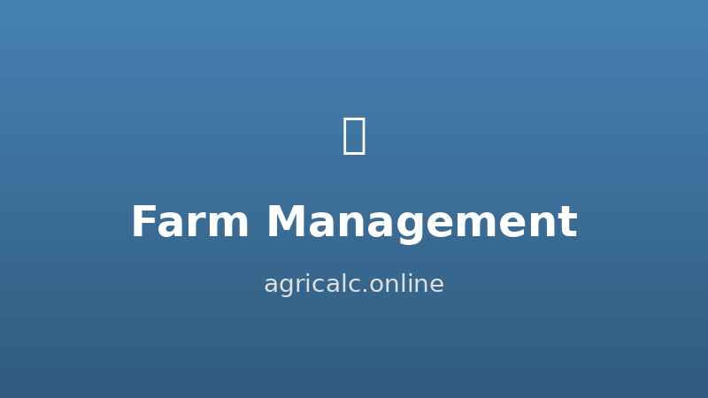 Drought Irrigation Scheduling: Maximizing Yield with Limited Water | Farm Tools Blog