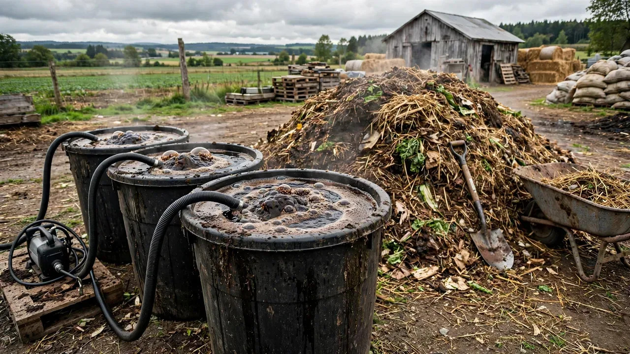 Compost Tea Brewing and Application: A Practical Guide